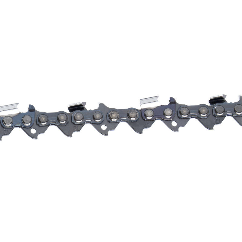 Corrente de motosserra anti-retrocesso com dentes meio quadrados .325